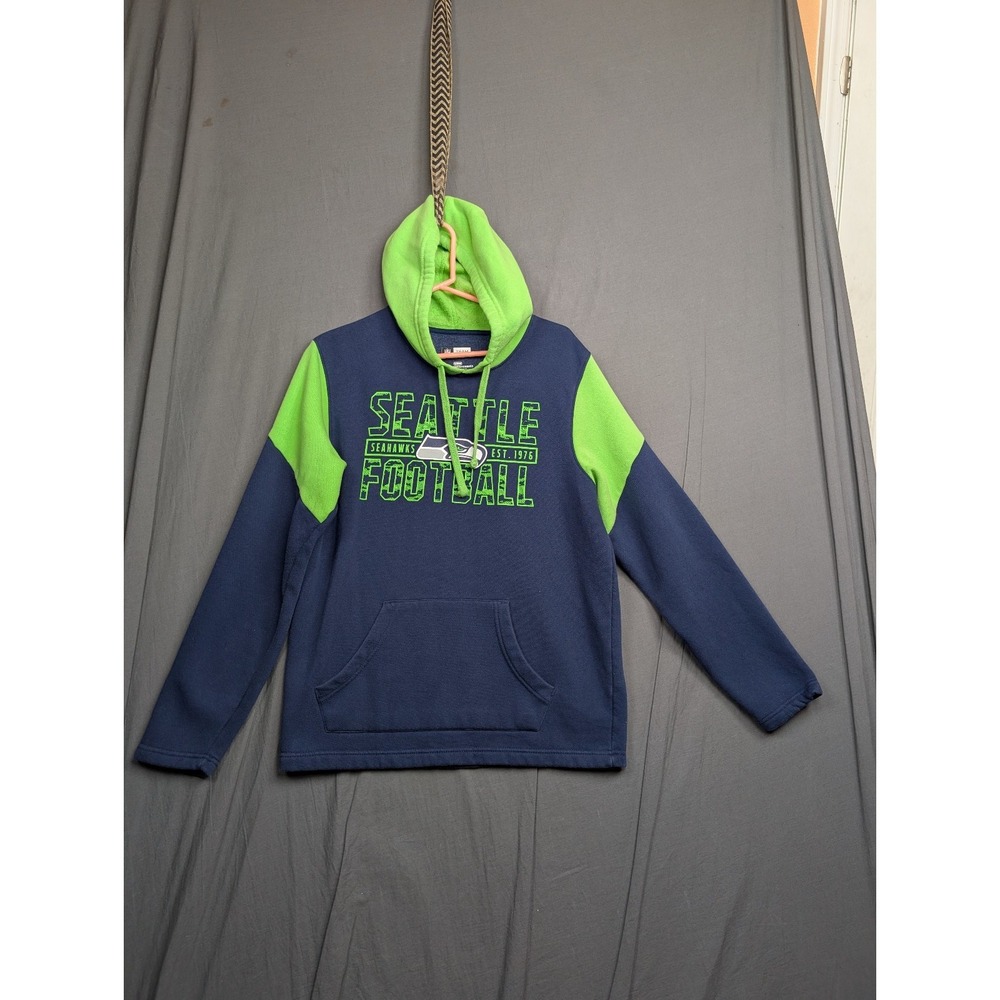 Seattle Seahawks Long Sleeve Sweater Men's Medium Team‎ Apparel NFL Hoodie